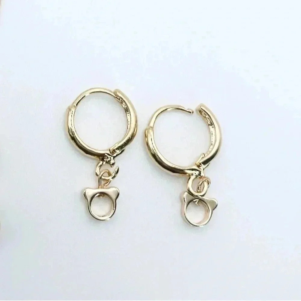 MICKEY Petit Drop Hoops Earrings